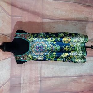 Faith Rhinestone Sleeveless Dress